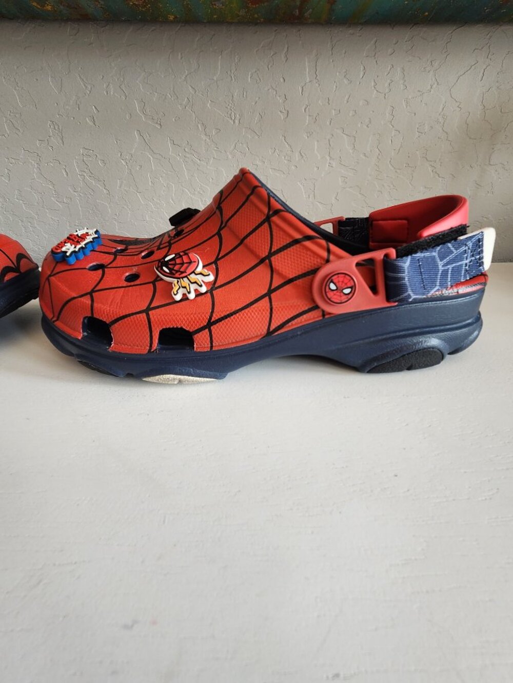 Crocs Marvel x Spider-Man All-Terrain Clogs | Men's 7, Women's 9 - Picture 5 of 7
